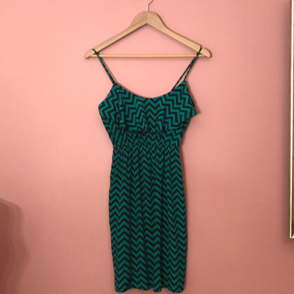 Cute chevron striped dress